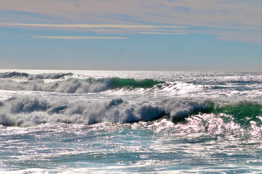 Photo ocean waves relaxing sounds